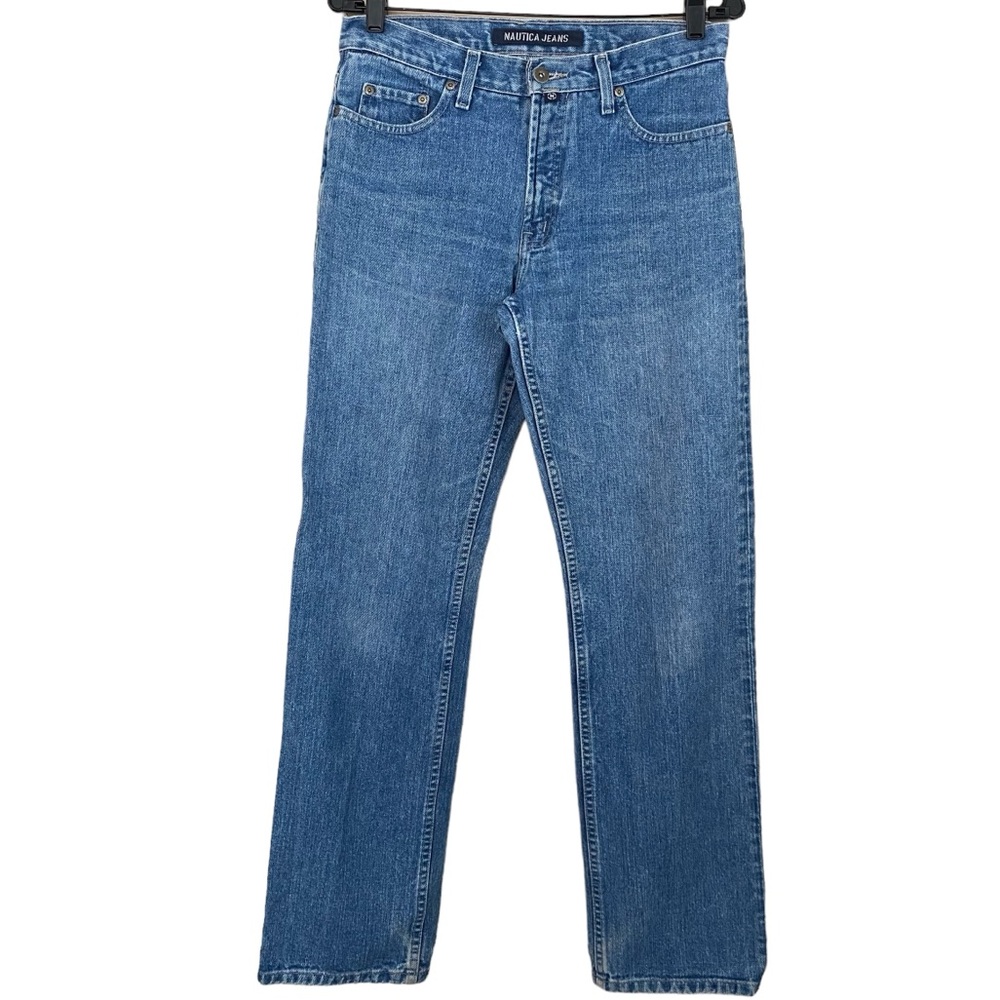 Nautica Y2K Vintage Classic Low Rise Straight Leg Denim Jeans‎ Size 8